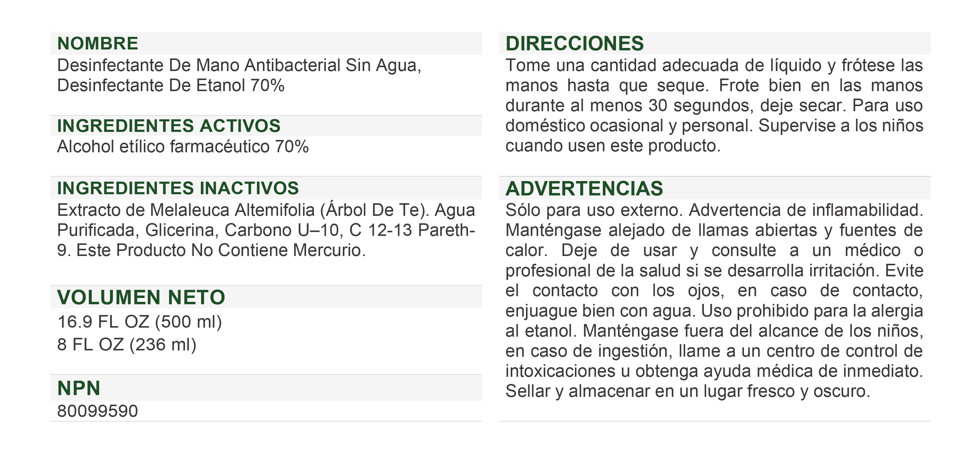 Technical Specifications