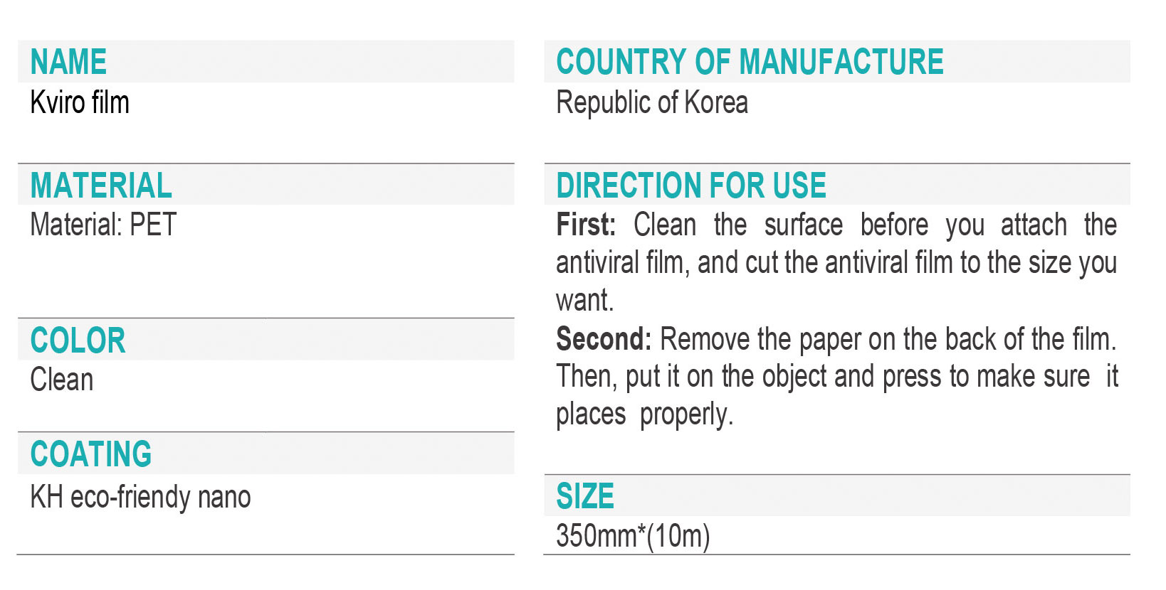 Technical Specifications